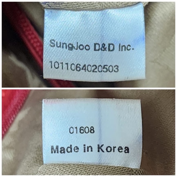 Authentic MCM Quilted Boston Leather Bag Red - Picture 10 of 14